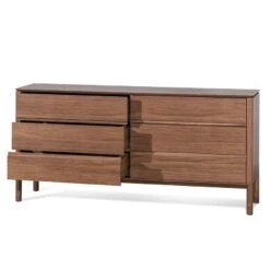 6 Drawers Wooden Chest - Walnut -Calibre Furniture Sales Store DT6454 CN Norris 6 Drawers Wooden Chest Walnut 4 860x f6cad613 beec 4a63 8874 f53bc60b9496