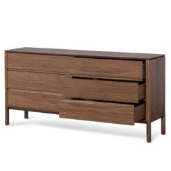 6 Drawers Wooden Chest - Walnut -Calibre Furniture Sales Store DT6454 CN Norris 6 Drawers Wooden Chest Walnut 5 860x 0c108201 563a 4e01 8139 32b439fbbe18
