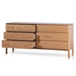 6 Drawers Wooden Chest - Natural -Calibre Furniture Sales Store DT6455 CN Norris 6 Drawers Wooden Chest Natural 3 860x 27f69904 e485 4b15 b287 ffd7783e0023