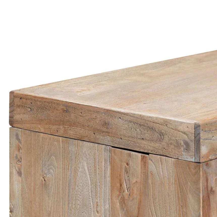 Reclaimed Console Table - Natural - Image 11