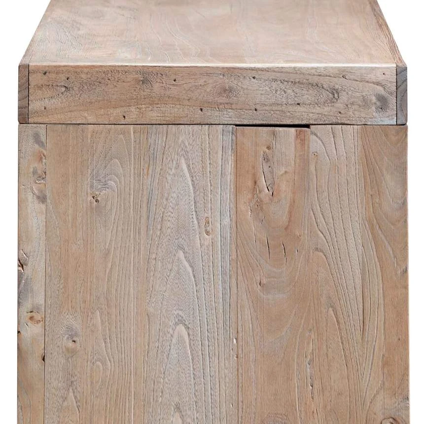 Reclaimed Console Table - Natural - Image 9