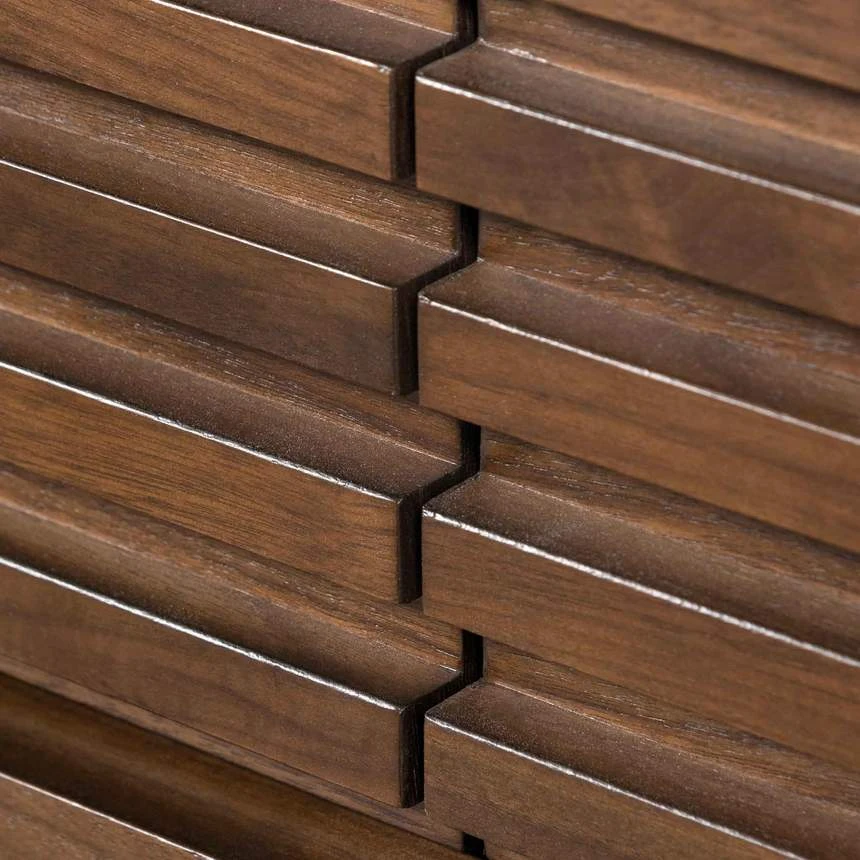 2.2m Buffet Unit - Walnut - Image 6