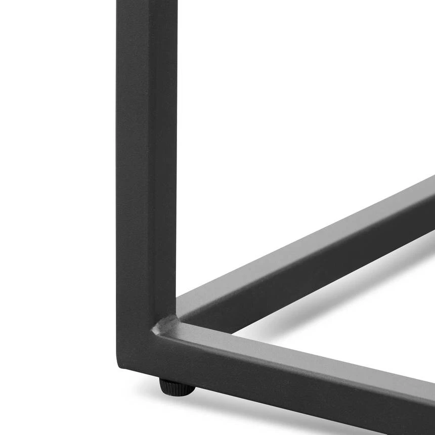 1.6m Console Table - Full Black - Image 9