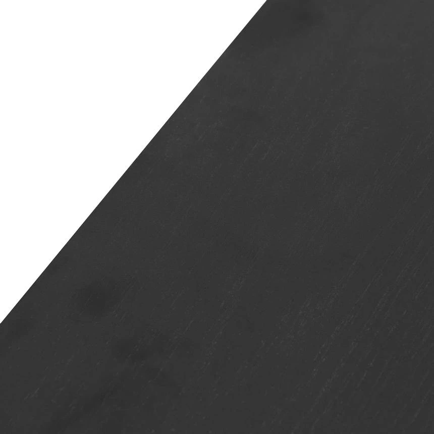 1.6m Console Table - Full Black - Image 5