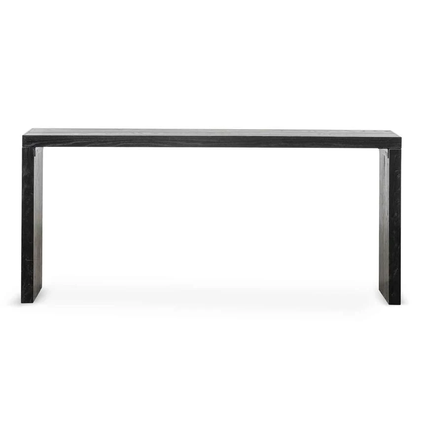 Reclaimed Console Table - Black - Image 2