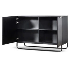 1.2m Wooden Sideboard - Black -Calibre Furniture Sales Store DT6712 CN 1.2m Wooden Sideboard Black 3 860x e8e8542f d2af 4ae4 9fb0 05e84422b8df