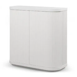 100cm Wooden Storage Cabinet - White