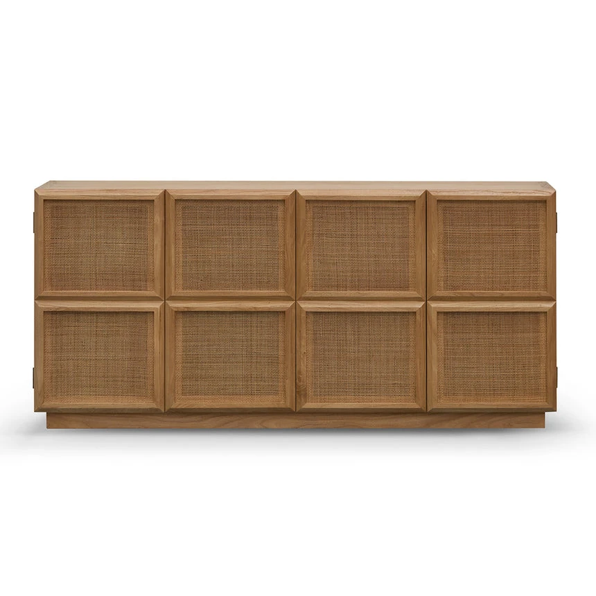1.8m Rattan Door Sideboard - Natural - Image 2