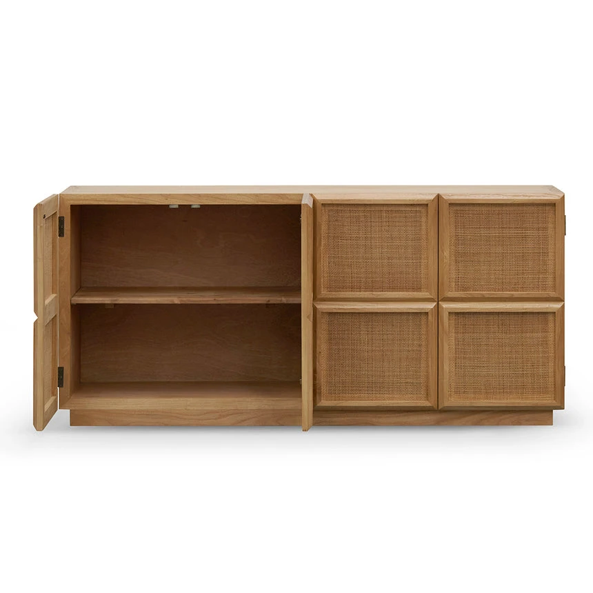 1.8m Rattan Door Sideboard - Natural - Image 3