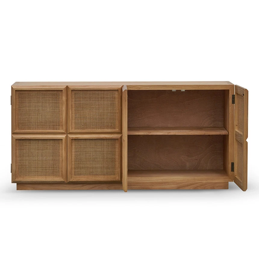 1.8m Rattan Door Sideboard - Natural - Image 7
