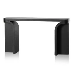 1.5m Console Table - Black Oak