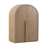 Ash Curve Cabinet - Natural