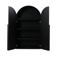 150cm (H) Ash Curve Cabinet - Full Black 9 150cm (H) Ash Curve Cabinet - Full Black -Calibre Furniture Sales Store DT8295 NI150cm H AshCurveCabinet FullBlack 3 860x 8a1f0338 7a15 4973 9ba2 3a832320da07