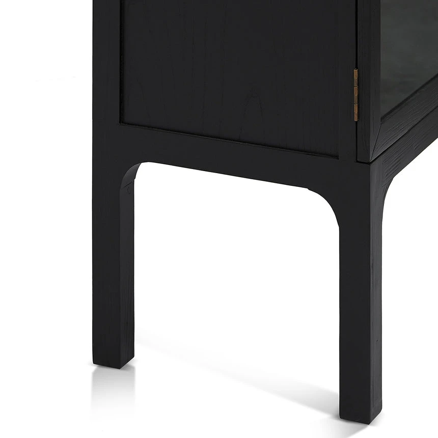 Glass Cabinet - Full Black - Image 10