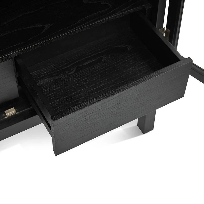 Glass Cabinet - Full Black - Image 7