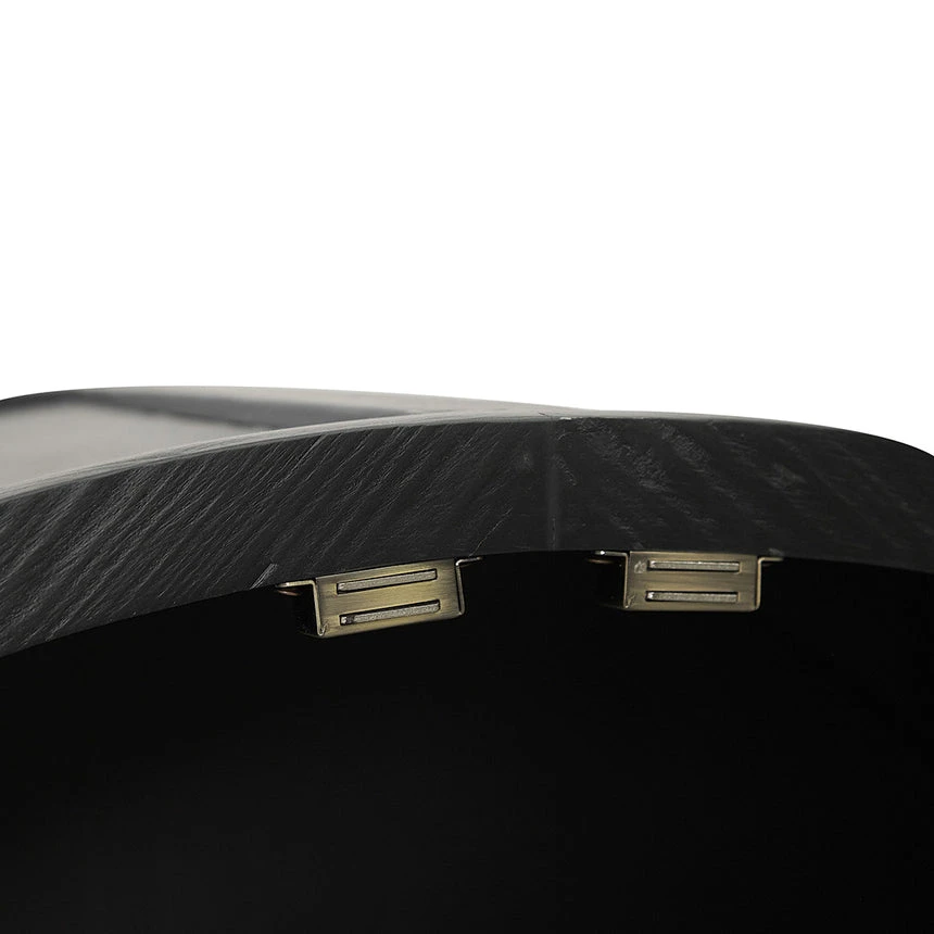 Glass Cabinet - Full Black - Image 5