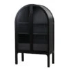 Glass Cabinet - Full Black