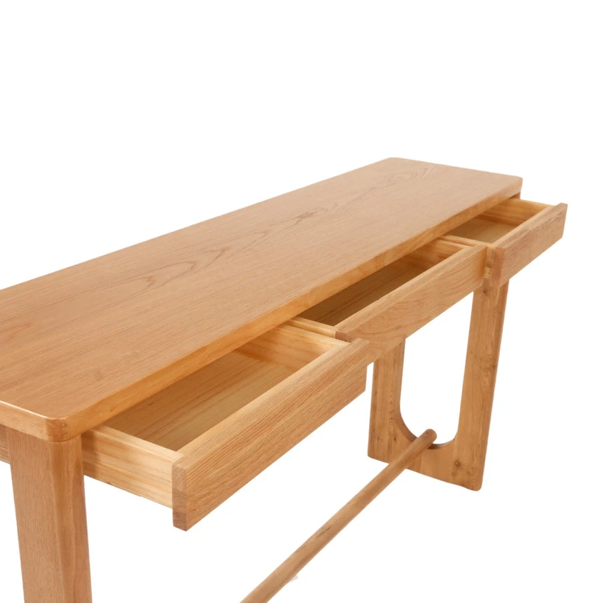 1.5m Console Table - Natural - Image 6