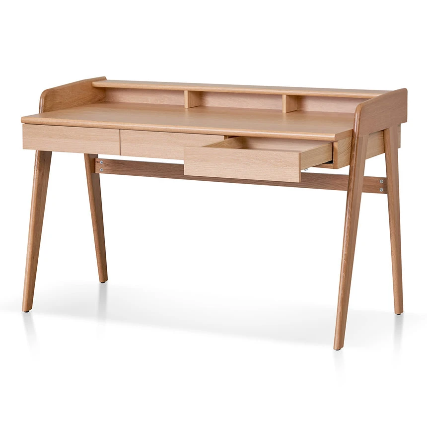 Home Office Desk - Natural Oak - Image 5