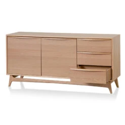 Wide Sideboard Unit With Drawers - Natural Oak -Calibre Furniture Sales Store DT8385 VN 06 860x f3ae688f 5ff9 40f5 aded 2d959feabee5