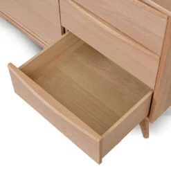 Wide Sideboard Unit With Drawers - Natural Oak -Calibre Furniture Sales Store DT8385 VN 07 860x 0162c90c 83c8 4205 9f21 d7e4fafd2439