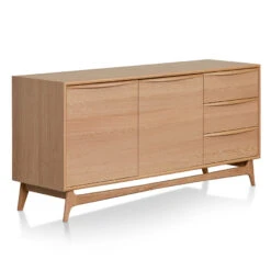 Wide Sideboard Unit With Drawers - Natural Oak -Calibre Furniture Sales Store DT8385 VN 08 860x 12b5348b 7f32 4066 b03b ee85901c5cd5