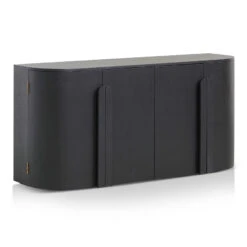 1.6m Sideboard - Full Black -Calibre Furniture Sales Store DT8407 NI 4 860x 39250c07 ac87 4951 8d42 758269b68a0d