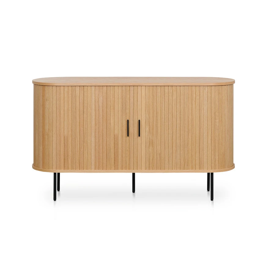 1.4m Wooden Buffets Unit - Natural - Image 2