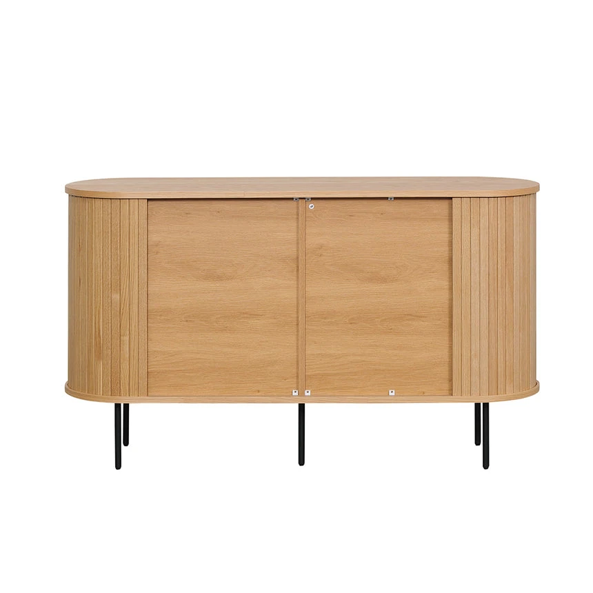 1.4m Wooden Buffets Unit - Natural - Image 7