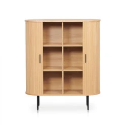 1.18 (H) Wooden Storage Cabinet - Natural -Calibre Furniture Sales Store DT8438 KD 3 860x 887b87a9 0eb7 477c 9bd7 d10cd635b50b