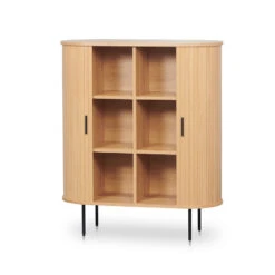 1.18 (H) Wooden Storage Cabinet - Natural -Calibre Furniture Sales Store DT8438 KD 4 860x 2c31d3aa 47ac 417b 8d61 d3883ba6d62a