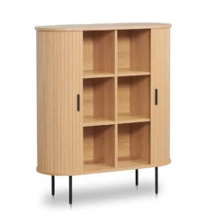 1.18 (H) Wooden Storage Cabinet - Natural -Calibre Furniture Sales Store DT8438 KD 5 860x 9d360745 5821 4684 8b56 64c3dade8725