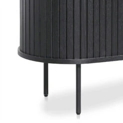 1.18 (H) Wooden Storage Cabinet - Full Black -Calibre Furniture Sales Store DT8439 KD 7 860x de0306f1 892a 4259 a55a 0cd4a1ab4944
