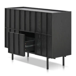 1.2m Buffets Unit - Full Black -Calibre Furniture Sales Store DT8448 KD5 860x fa9cfff4 eabc 4eb6 ba4e 3d651f3204a9