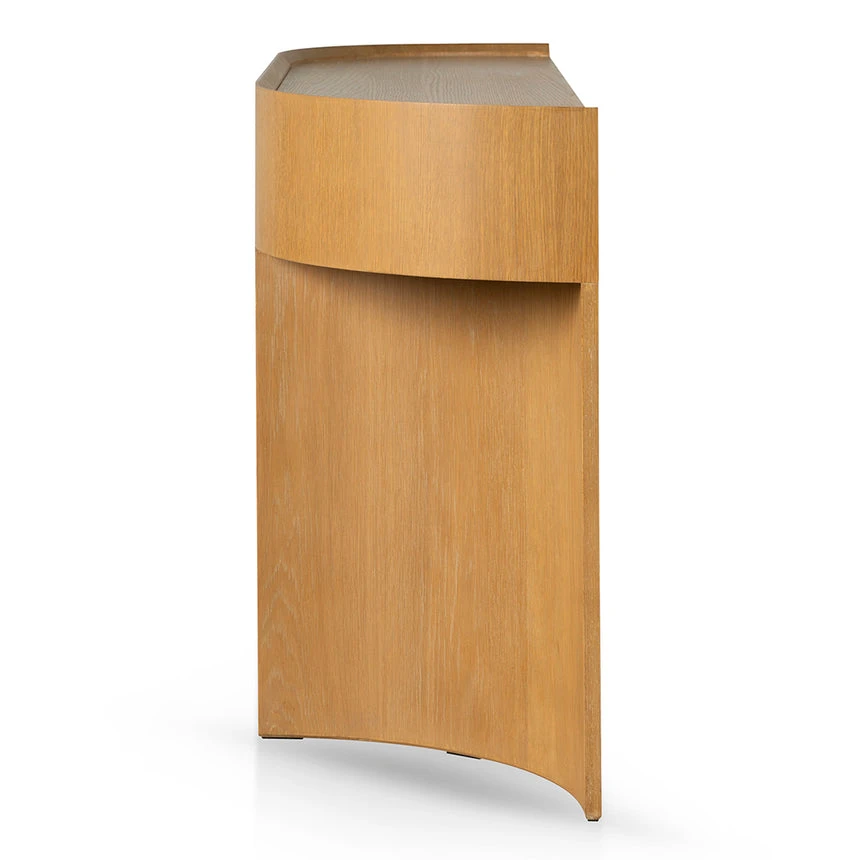 1.5m Console Table - Dusty Oak - Image 4