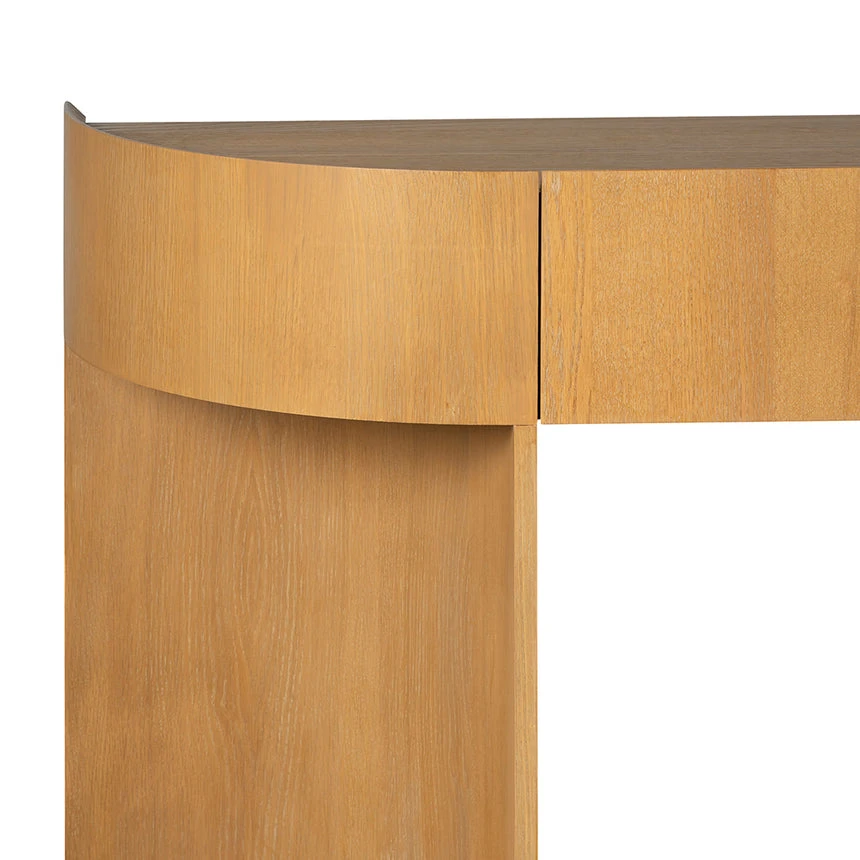1.5m Console Table - Dusty Oak - Image 6