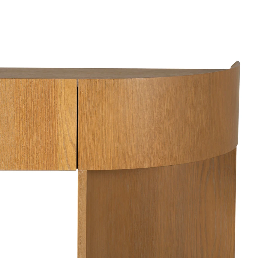 1.5m Console Table - Dusty Oak - Image 7