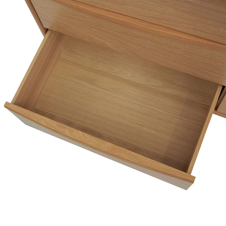 6 Drawer Chest - Natural Oak 7 6 Drawer Chest - Natural Oak - Image 7