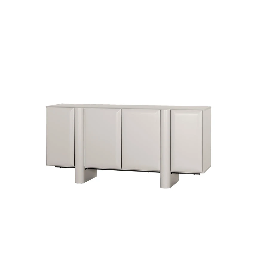 1.6m Sideboard Unit - Light Grey 1 1.6m Sideboard Unit - Light Grey