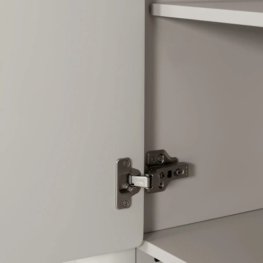 1.6m Sideboard Unit - Light Grey 5 1.6m Sideboard Unit - Light Grey - Image 5