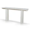 1.6m Console Table - White Oak
