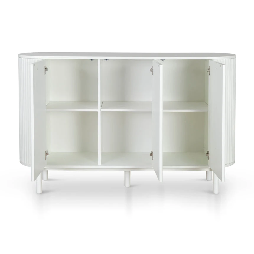 1.6m Sideboard Unit - Full White 3 1.6m Sideboard Unit - Full White - Image 3