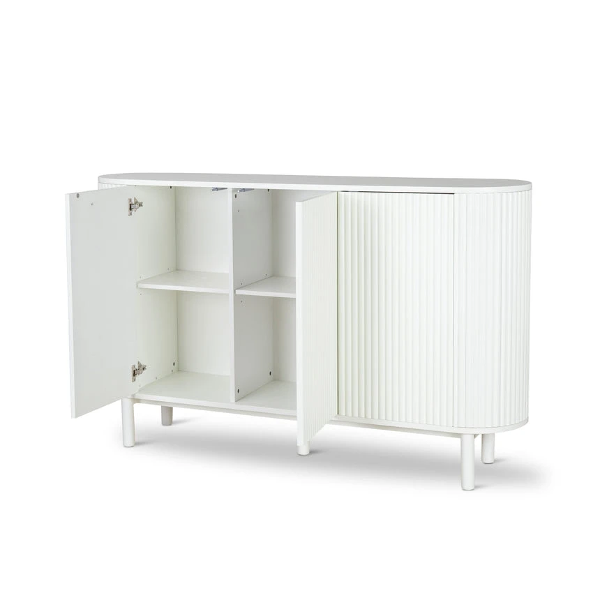 1.6m Sideboard Unit - Full White 4 1.6m Sideboard Unit - Full White - Image 4
