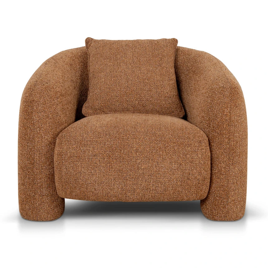 Armchair - Coral Orange - Image 2