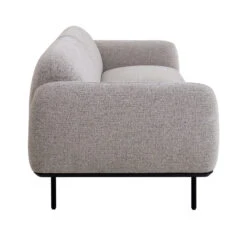 3 Seater Fabric Sofa - Speckled Grey -Calibre Furniture Sales Store LC10026 IG3SeaterFabricSofa LightGrey6 860x 2b13877e 20a1 4dd0 8a48 1a99cb028a73