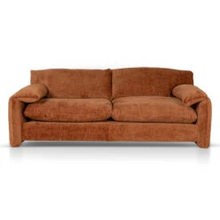 3 Seater Fabric Sofa - Pumpkin -Calibre Furniture Sales Store LC10032 CA3SeaterFabricSofa Pumpkin 1 860x 27be75a9 2e4c 44dc 9fb1 c9faa6b48210