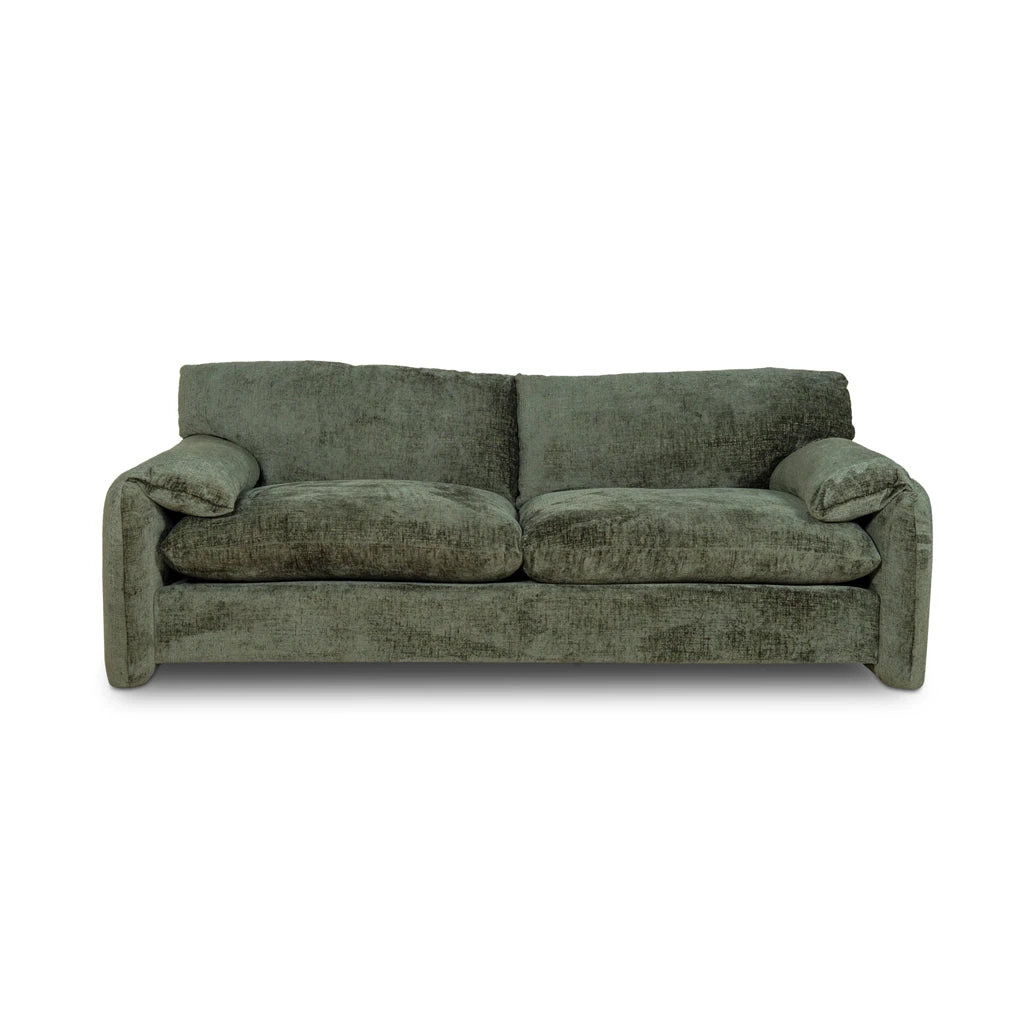 3 Seater Fabric Sofa - Light Grey 3 3 Seater Fabric Sofa - Light Grey - Image 3