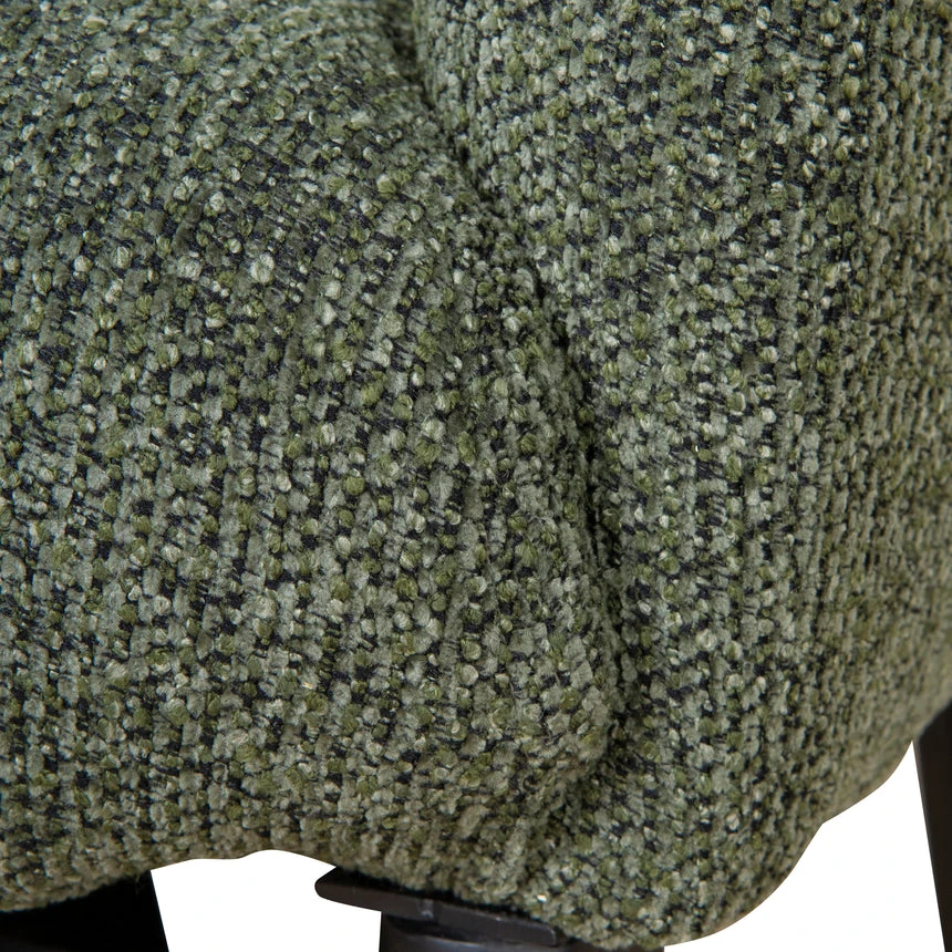 Fabric Armchair - Coral Dark Green - Image 10