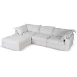 3 Seater Chaise Sofa - Silver Grey -Calibre Furniture Sales Store LC10105 KSO Daniyal 3 Seater Chaise Sofa Silver Grey 5 860x d55a5306 0531 4518 9dfe 4957bfb59f60