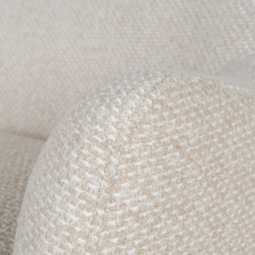 Fabric Armchair - Beige - Image 11